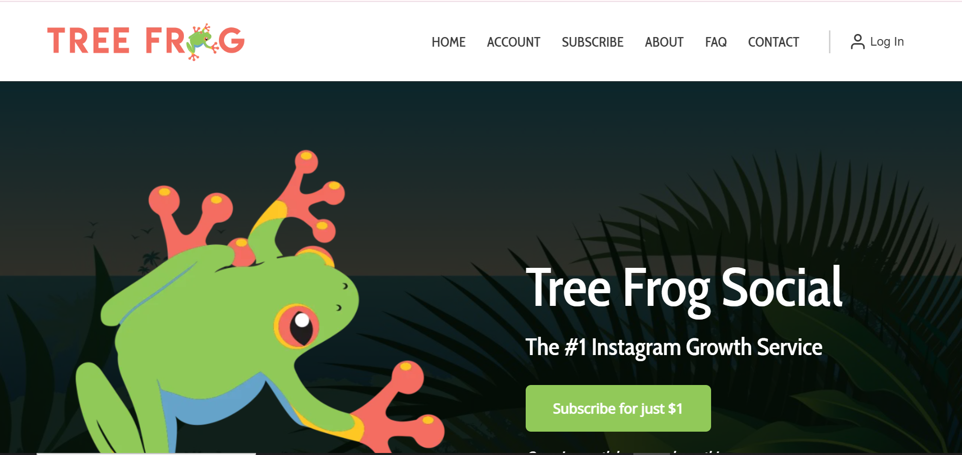 Tree Frog Social