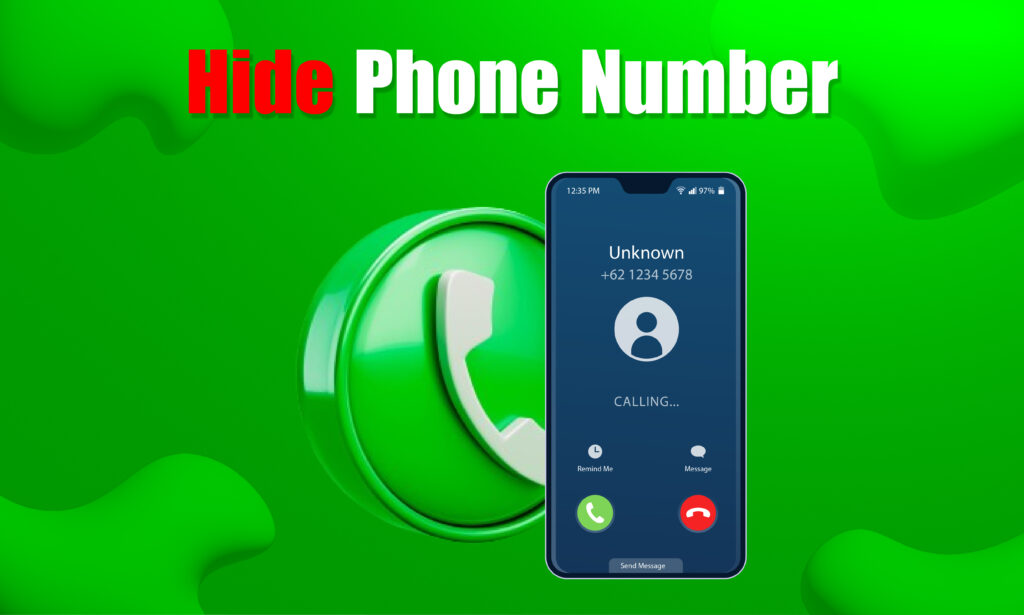 hide phone number on whatsapp