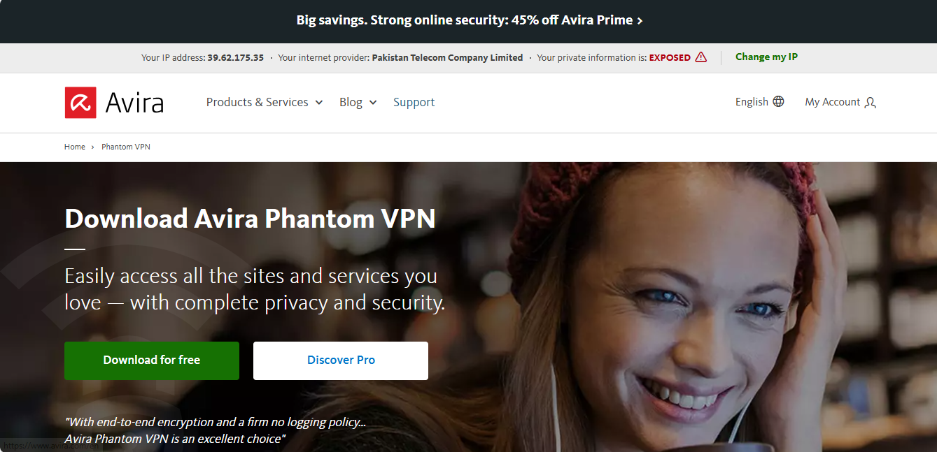 avira phantom