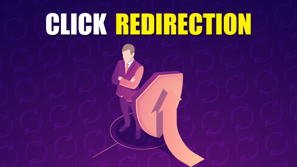 click redirection