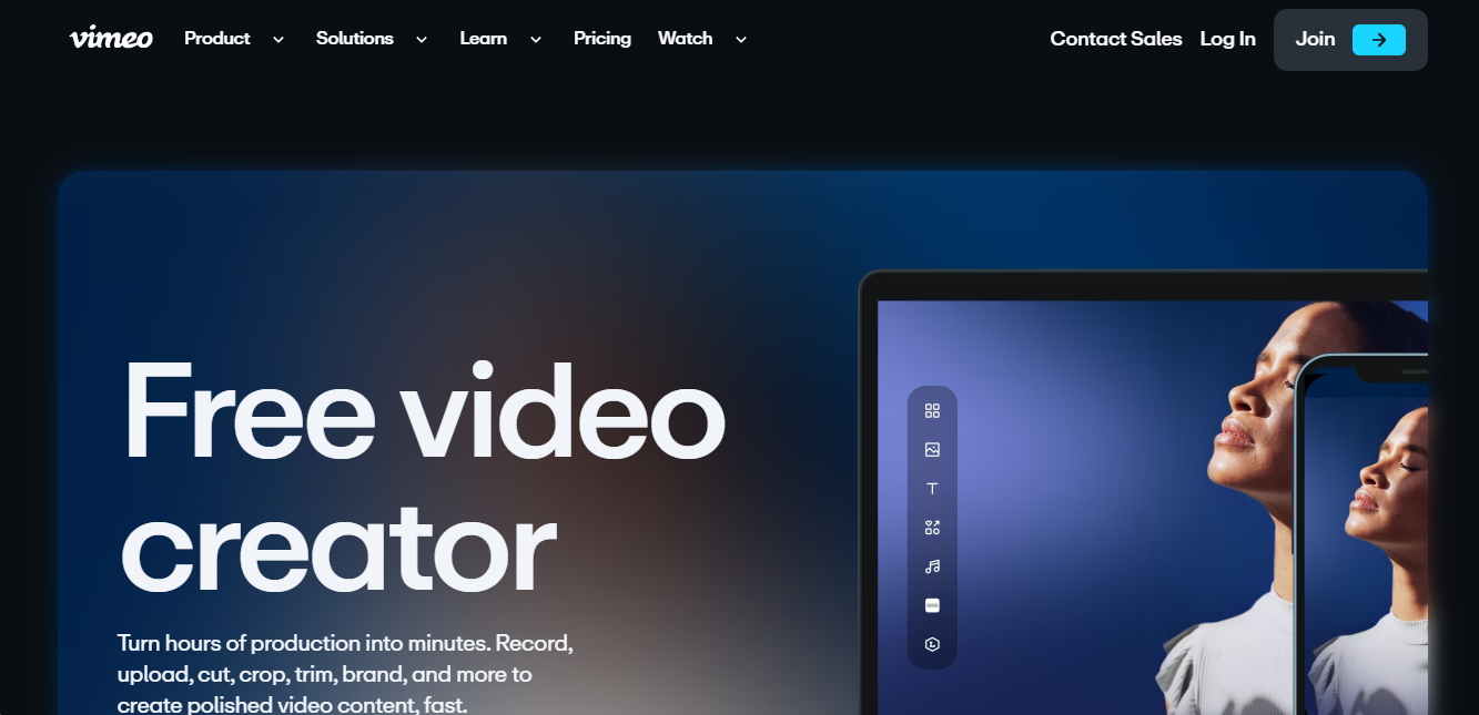 Vimeo create