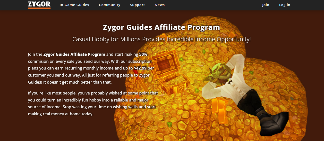 zygor guides affiliated program