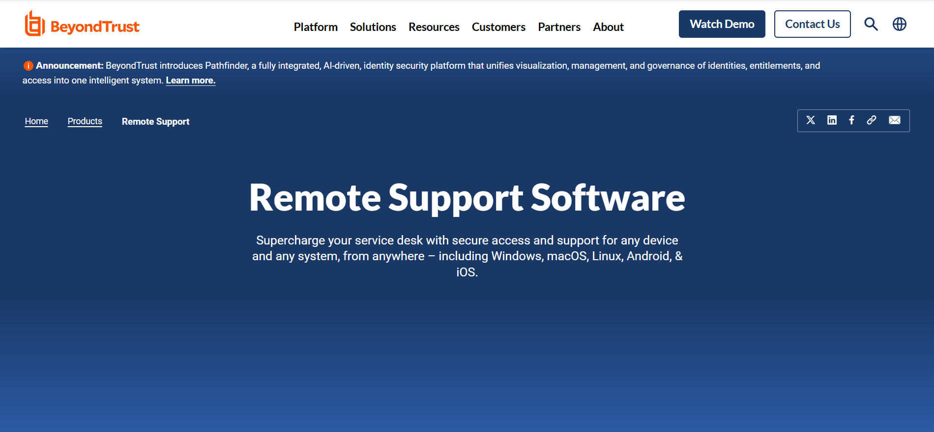 BeyondTrust Remote Support