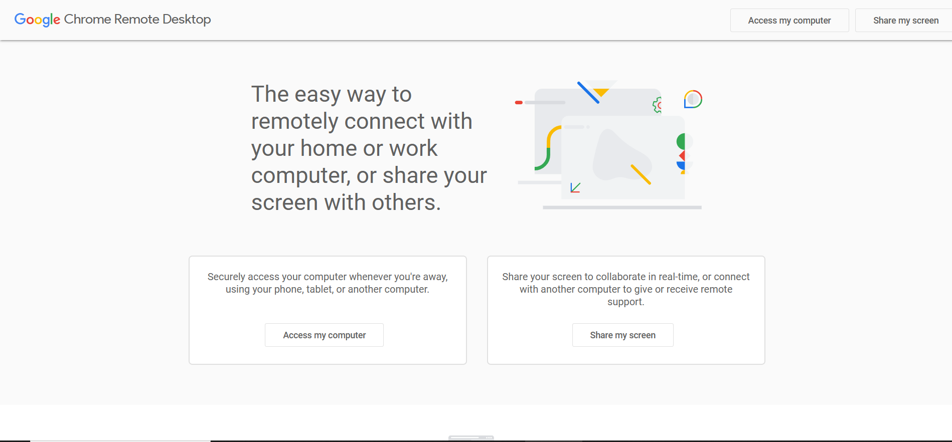 Chrome Remote Desktop