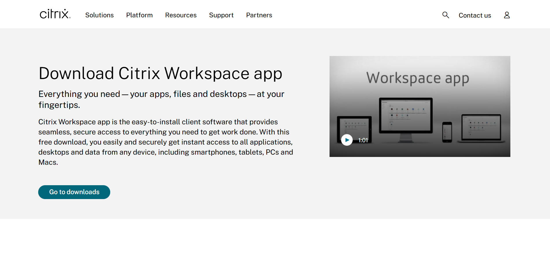 Citrix Workspace