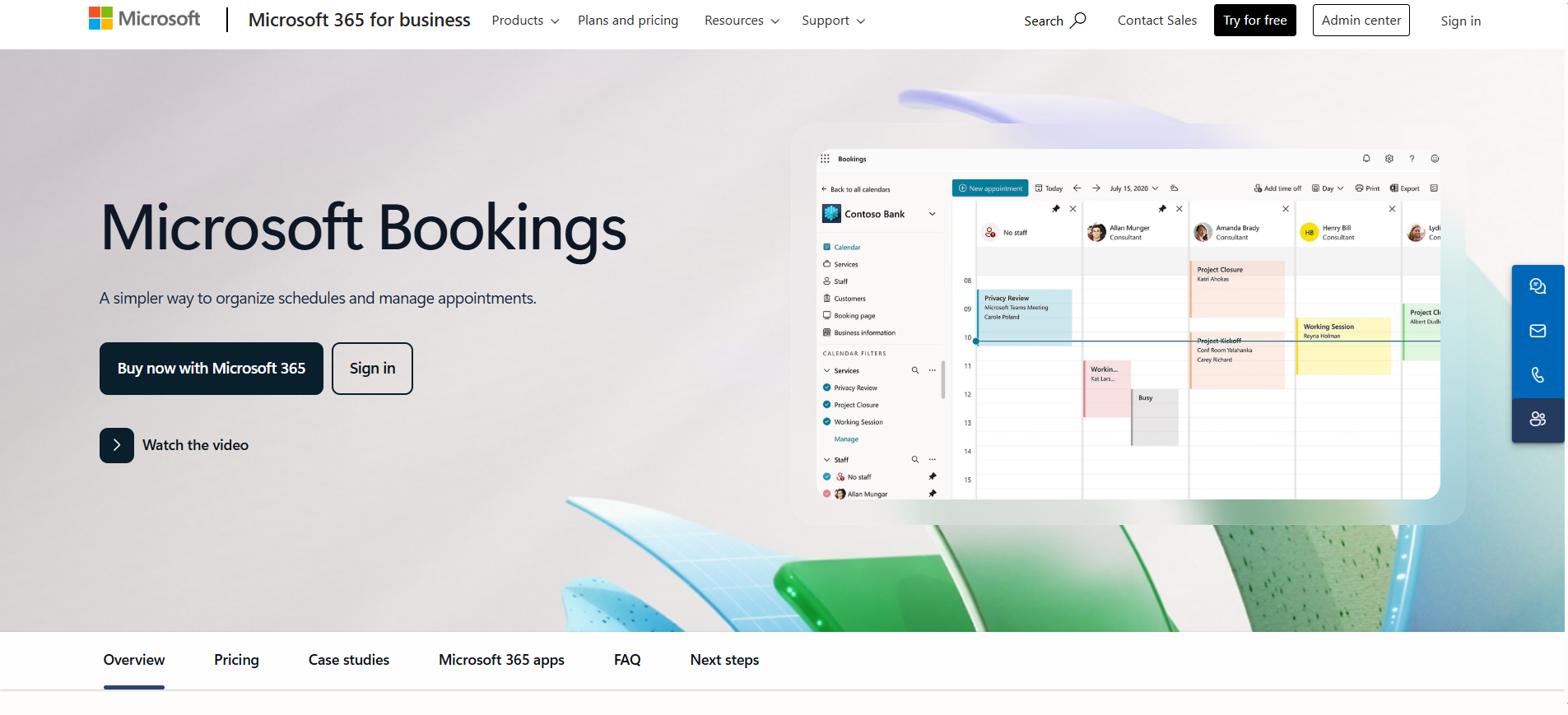 Microsoft Bookings