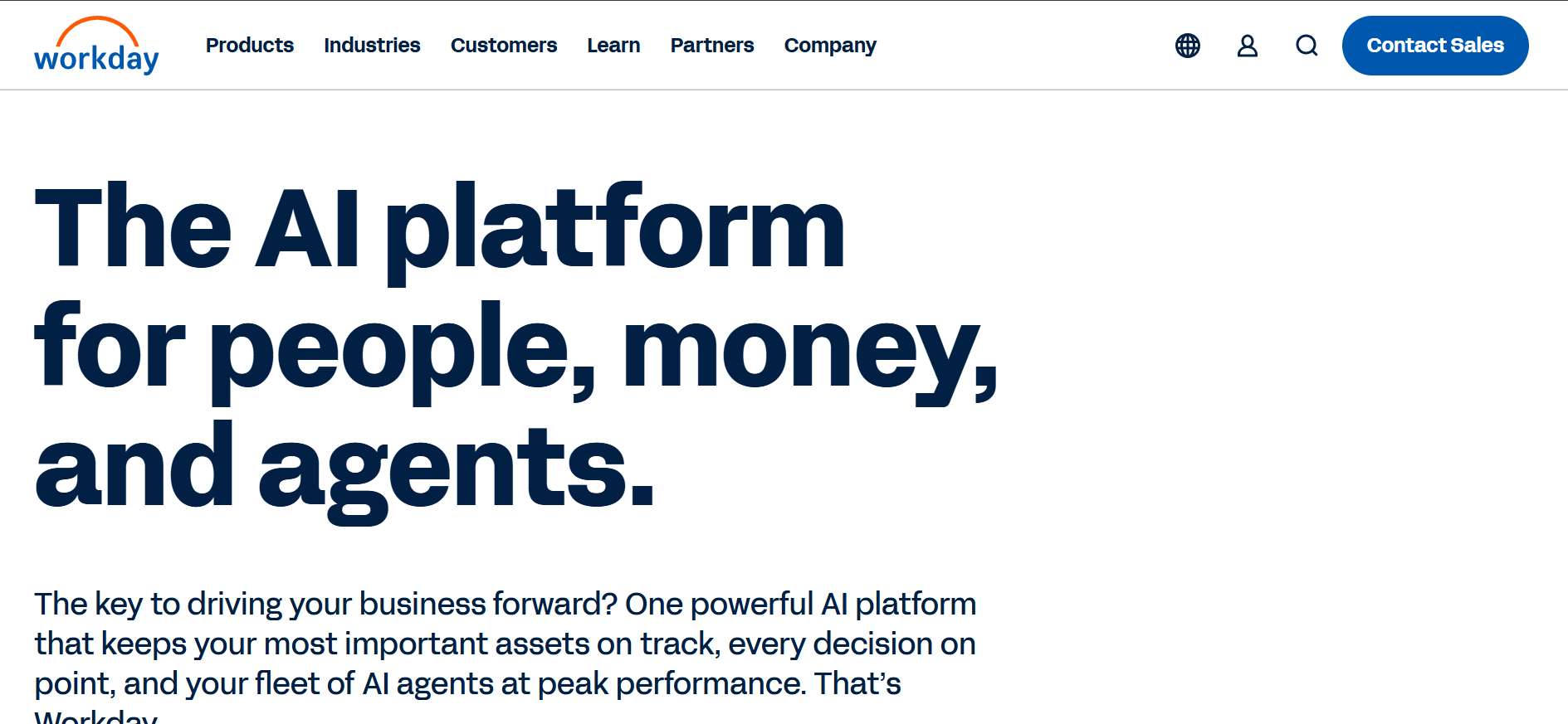 Workday logo - Cloud HR and financial management software.