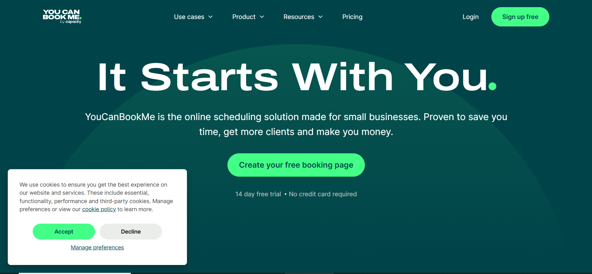 YouCanBook.me