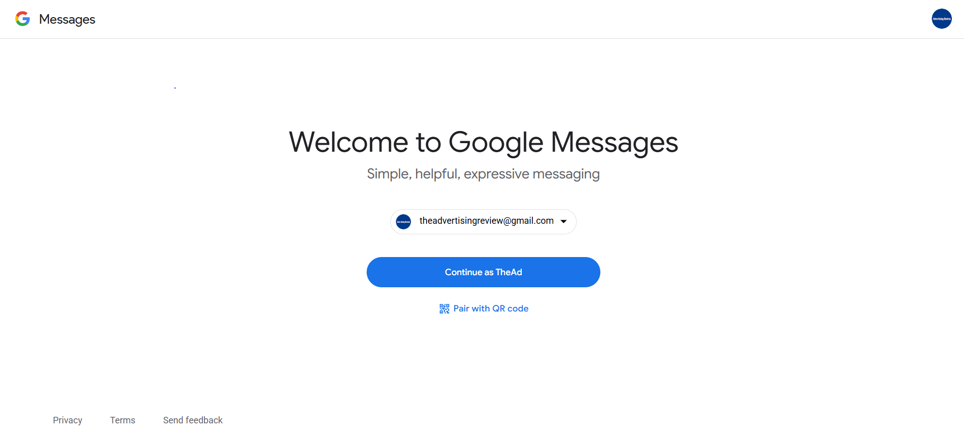 google messages