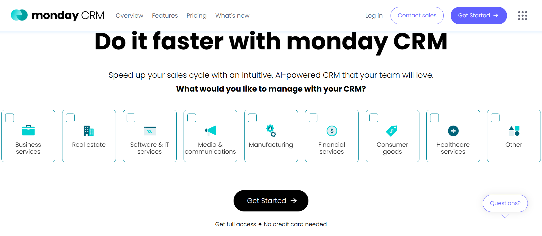 monday CRM