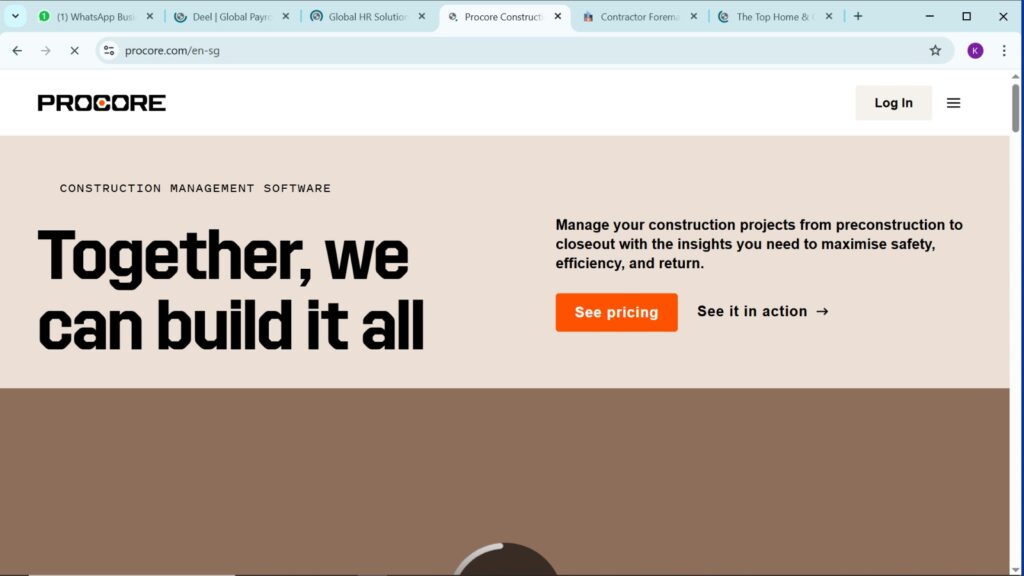 Procore – Best for Construction Project Management with Subcontractor Oversight