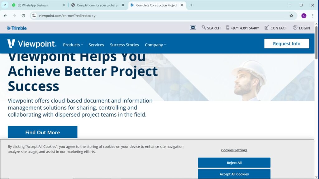 Viewpoint – Best for Enterprise-Level Construction Project and Contractor Management