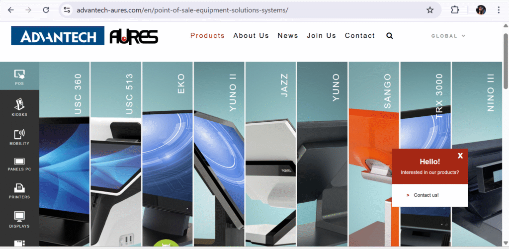 TouchPoint POS (by Aures/ICRTouch)