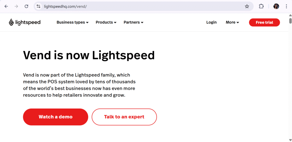 Vend by Lightspeed