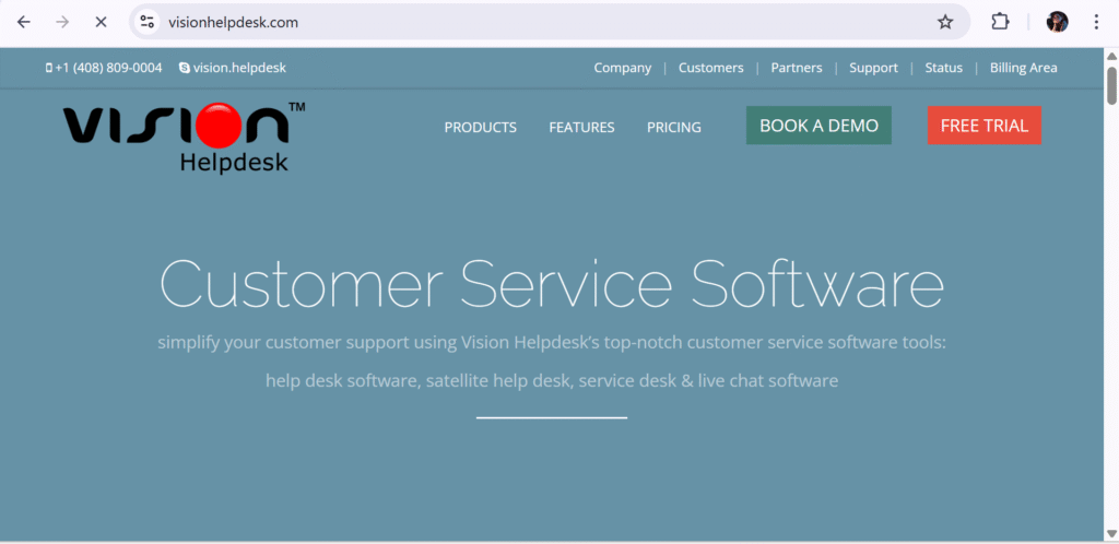 Vision Helpdesk