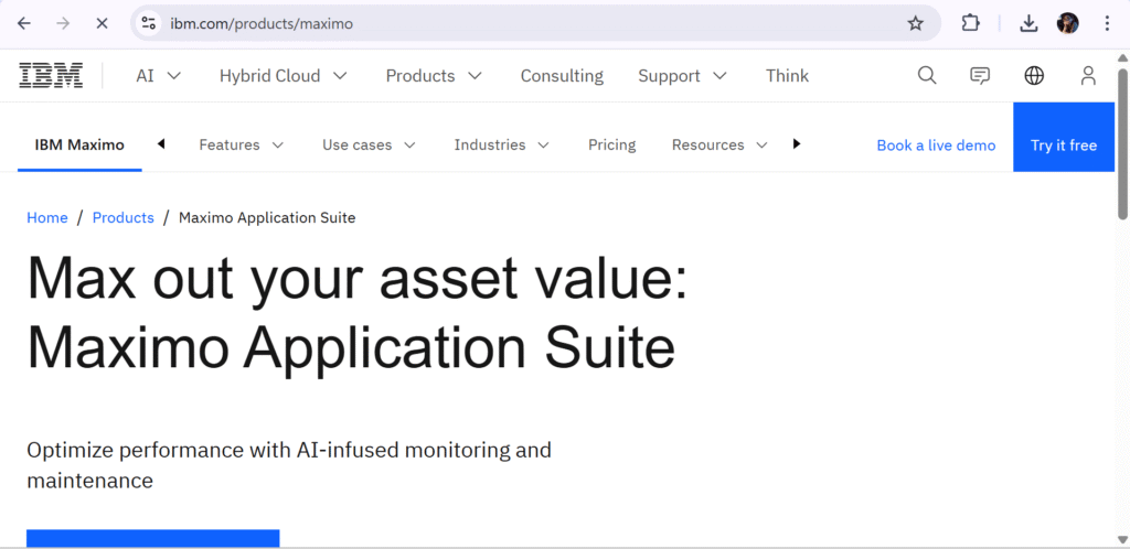IBM Maximo