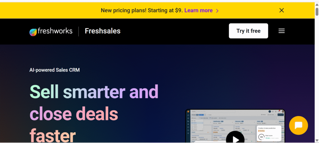Freshsales by Freshworks
