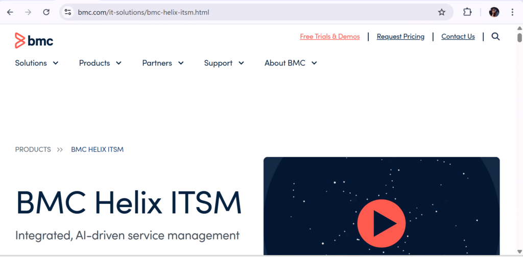 BMC Helix ITSM