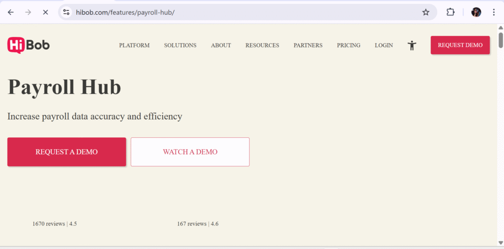 HiBob Payroll (via Deel & Papaya integrations)