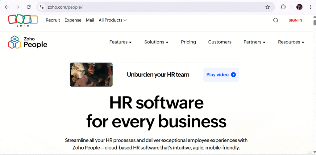 Zoho People