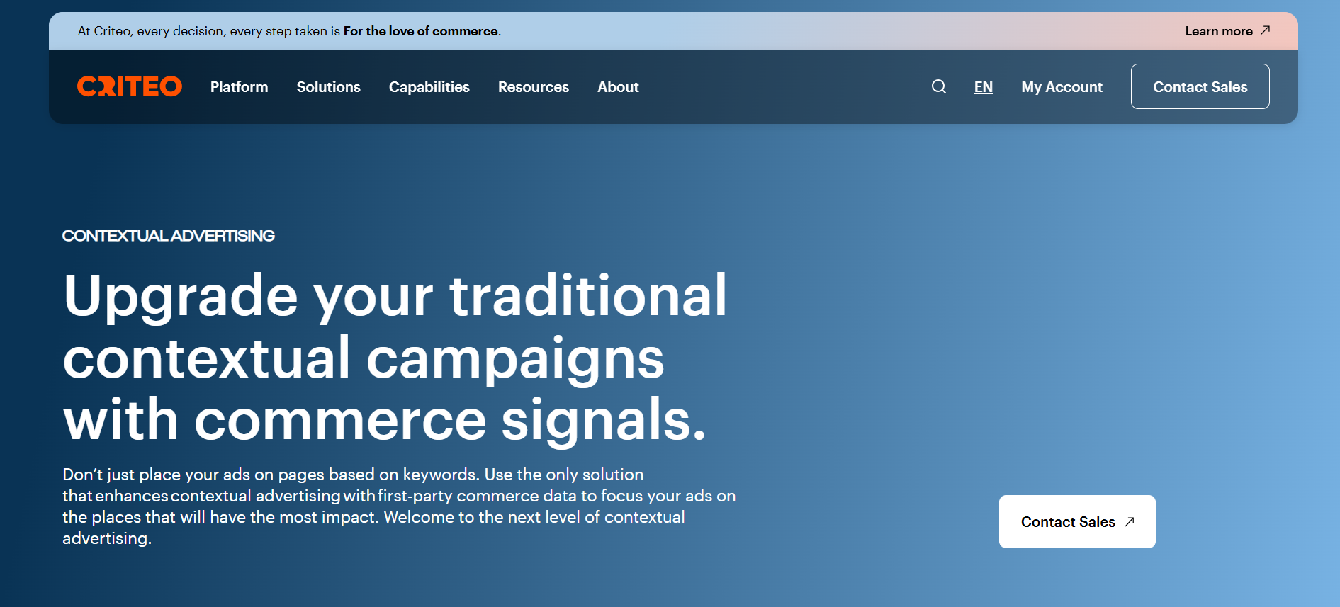 Criteo Contextual