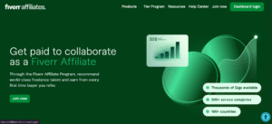 Fiverr Affiliates program