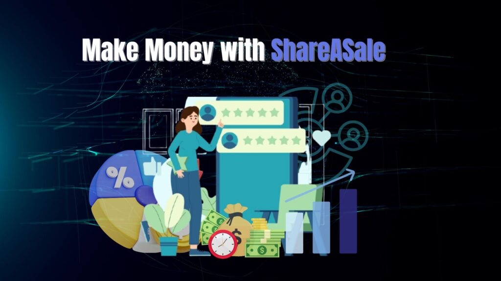 ShareASale affiliate program logo and tools for marketers