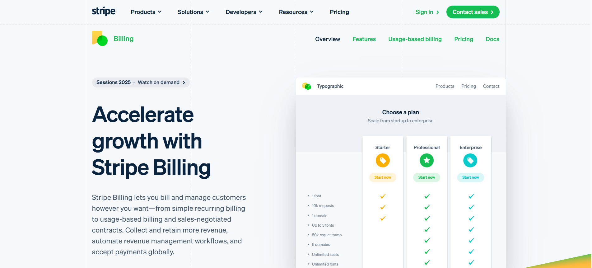 Stripe Billing