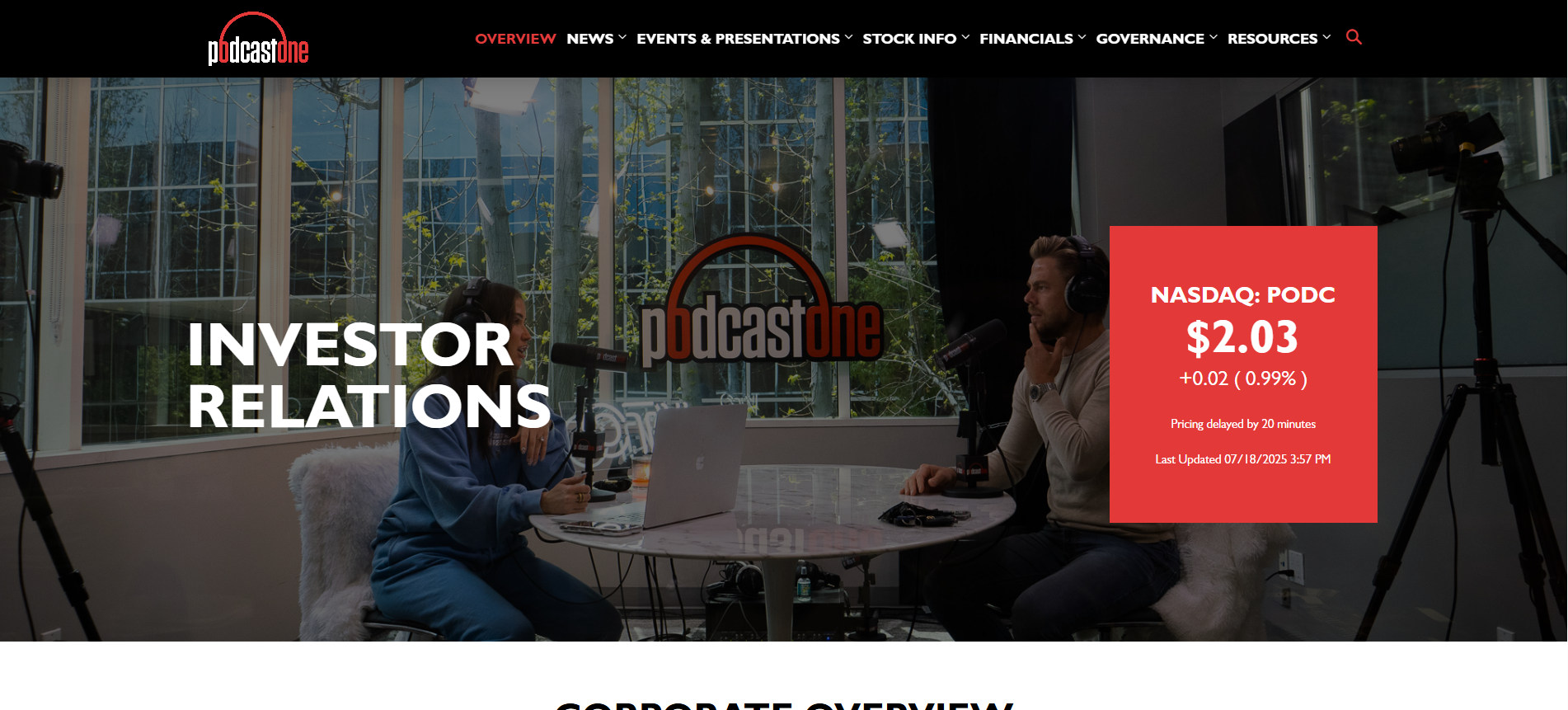 podcastOne
