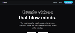 Splice video editor mobile app with TikTok timeline editing tools.