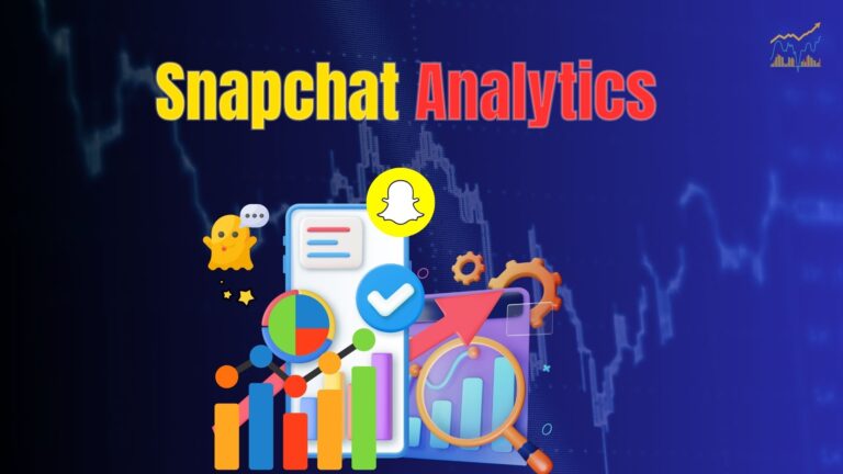 Illustration of key Snapchat analytics metrics showing engagement, reach, and conversion tracking for brand performance.