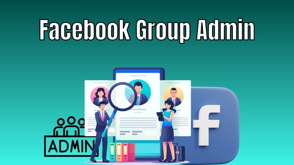How to Add an Admin to a Facebook Group in 2025 Facebook group settings page showing admin management options on desktop screen.
