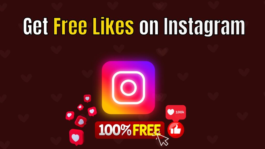 Conceptual illustration of organic Instagram growth strategies showing authentic ways to gain free likes and boost engagement.