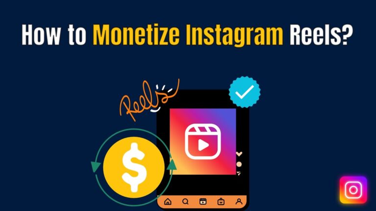 Visual concept showing Instagram Reels monetization strategies, including brand deals, affiliate marketing, and content creation for business growth.