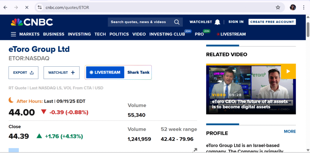eToro