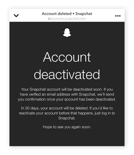 Things to Know Before Disabling Your Snapchat Account