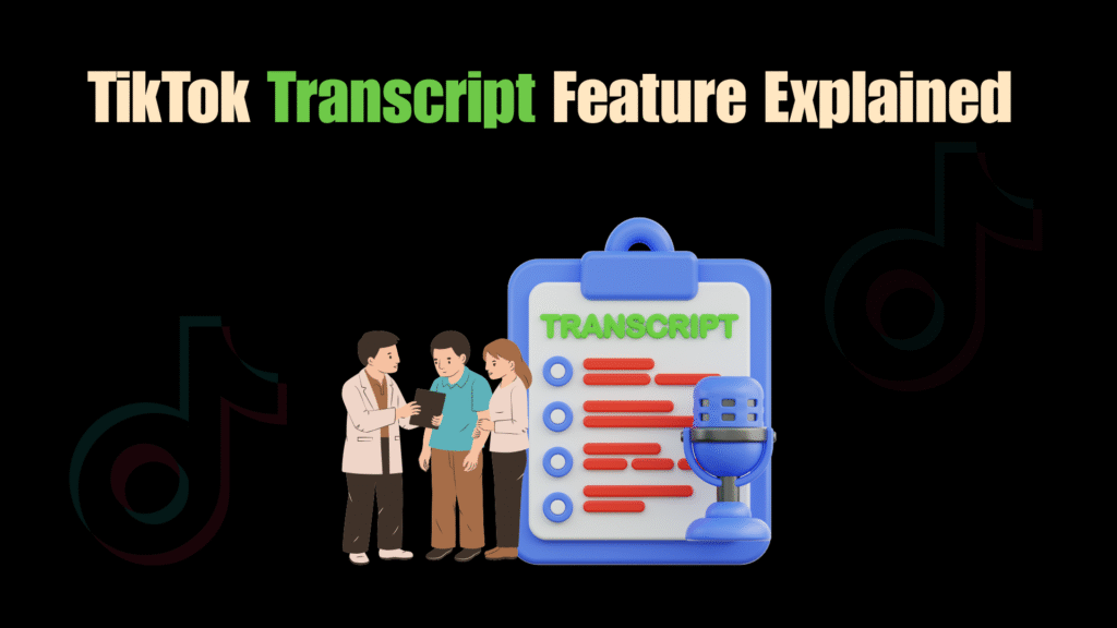 TikTok Transcript Feature Explained