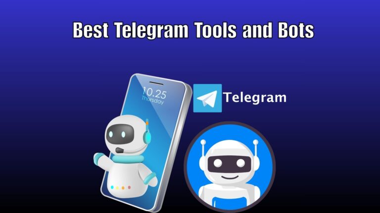 Collage of Telegram app interface with popular bots like Combot, Shield, Skeddy, and Gamee, showcasing productivity, security, and entertainment tools for power users.