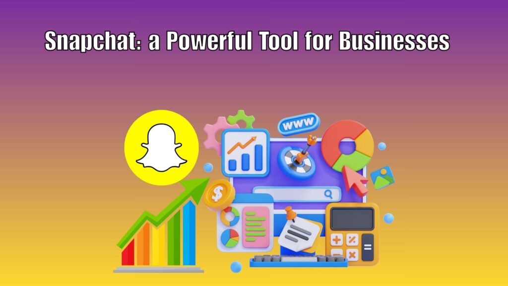 Business marketing strategy on Snapchat with branded filters, AR ads, and engaging stories.