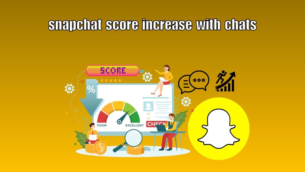 Snapchat chat screen on a smartphone, highlighting conversations and message icons to show whether chats affect Snapchat scores.