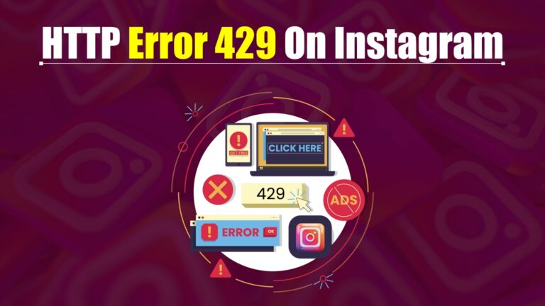 http error 429 on Instagram