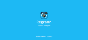 Illustration of Regrann tool highlighting instant Instagram repost features.