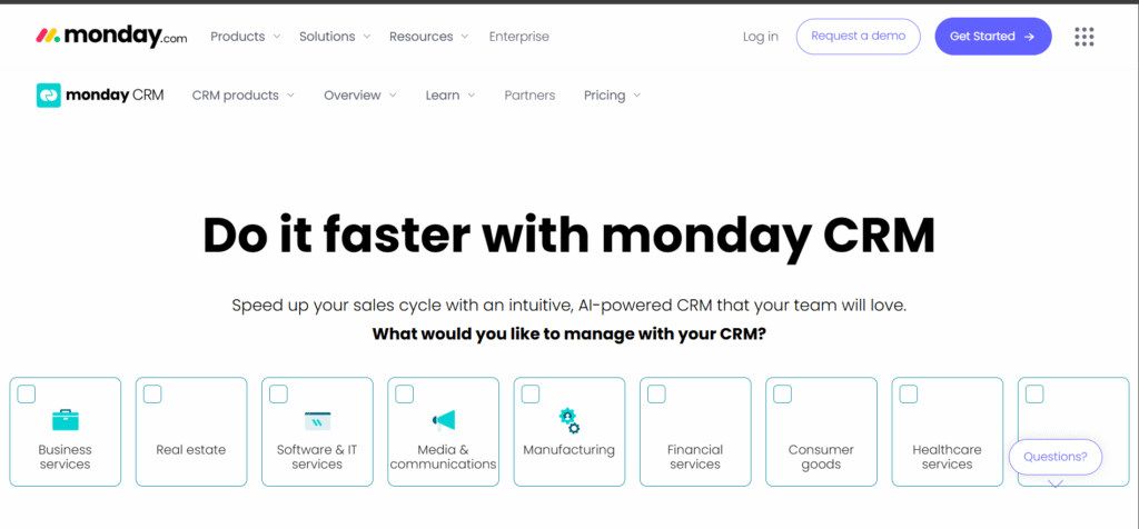 Monday.com CRM