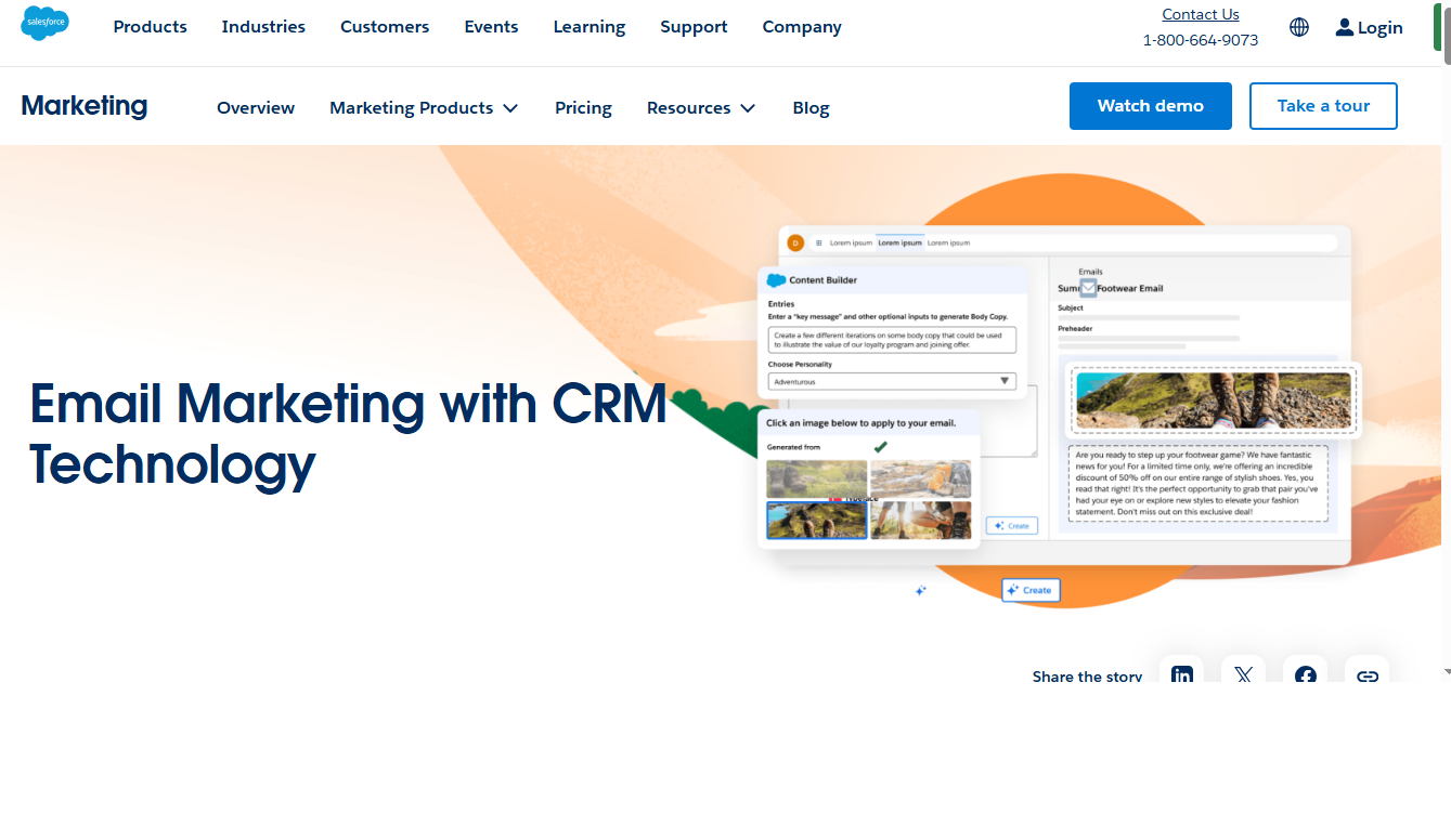 Salesforce CRM + Marketing Cloud
