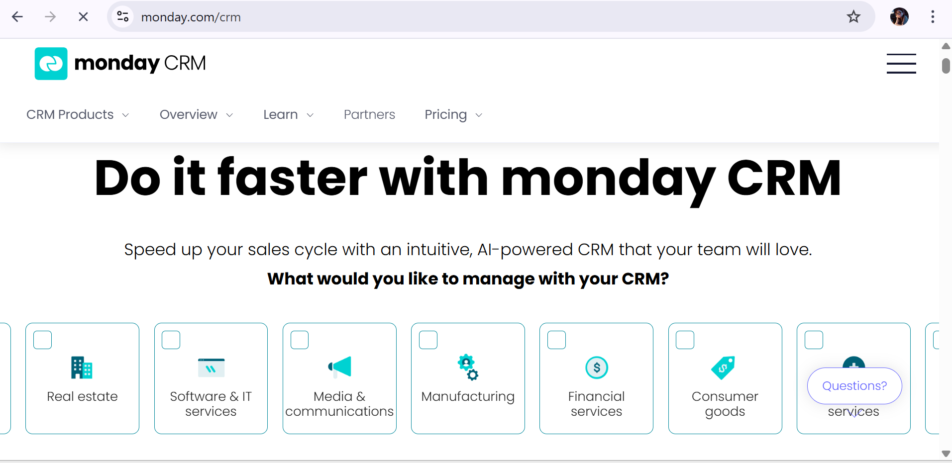 Monday.com CRM