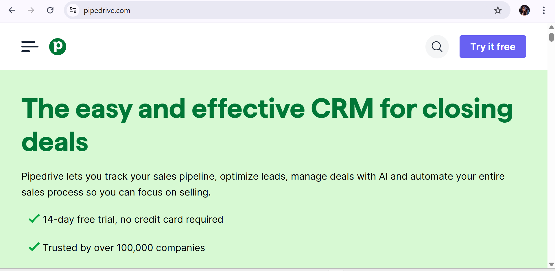 Pipedrive CRM