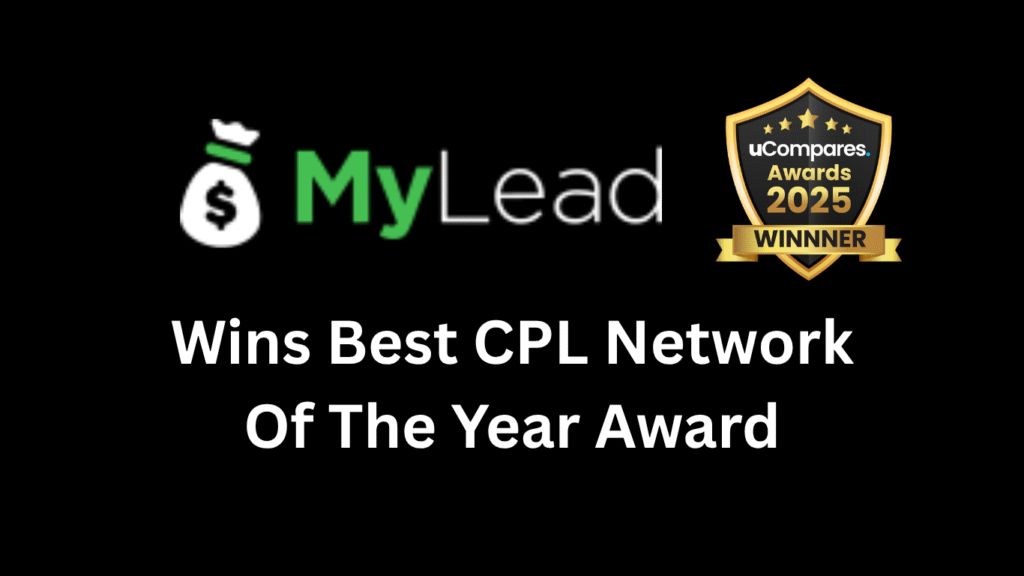 MyLead Wins Best CPL Network Of The Year Award mylead Wins Best CPL Network Of The Year Award