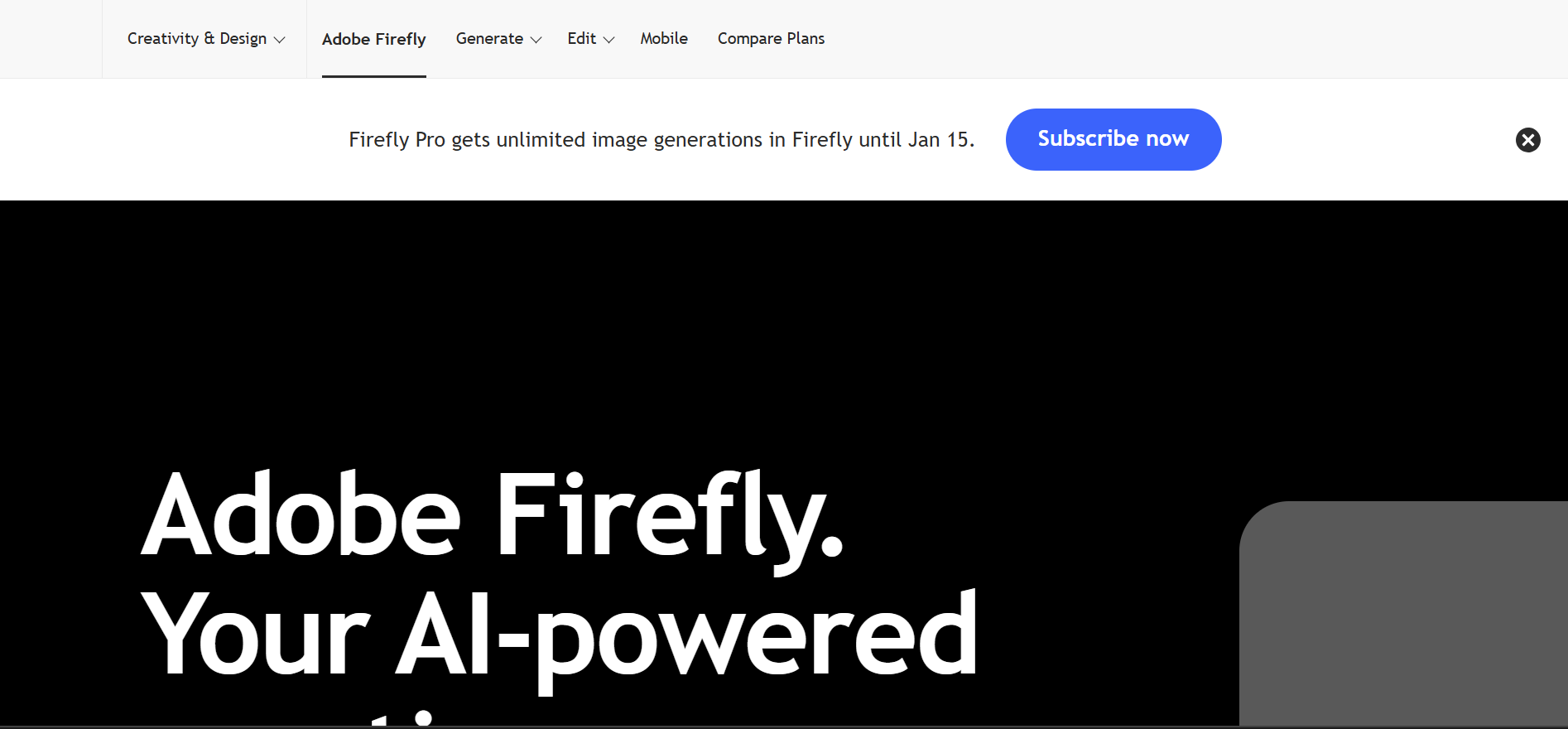 Adobe Firefly