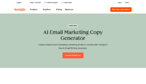 HubSpot AI Email Generator