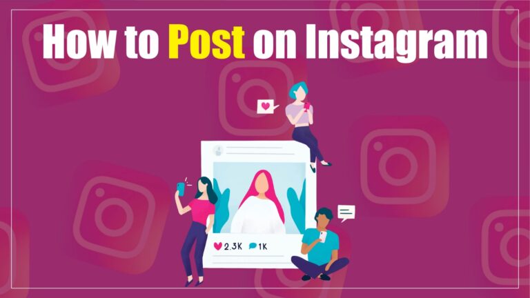 how to post on Instagram